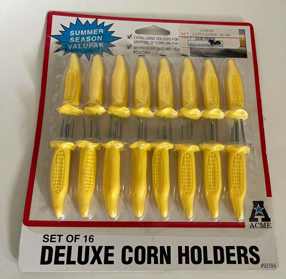 Acme Summer Season Valupak Set of 16 Deluxe Corn Holders